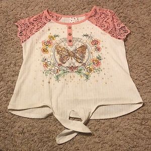 A cute and comfy butterfly shirt